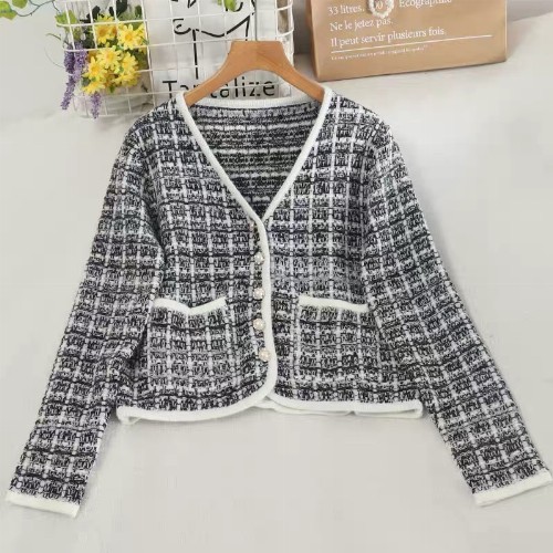 Áo Cardigan Họa Tiết Caro Siêu Đẹp